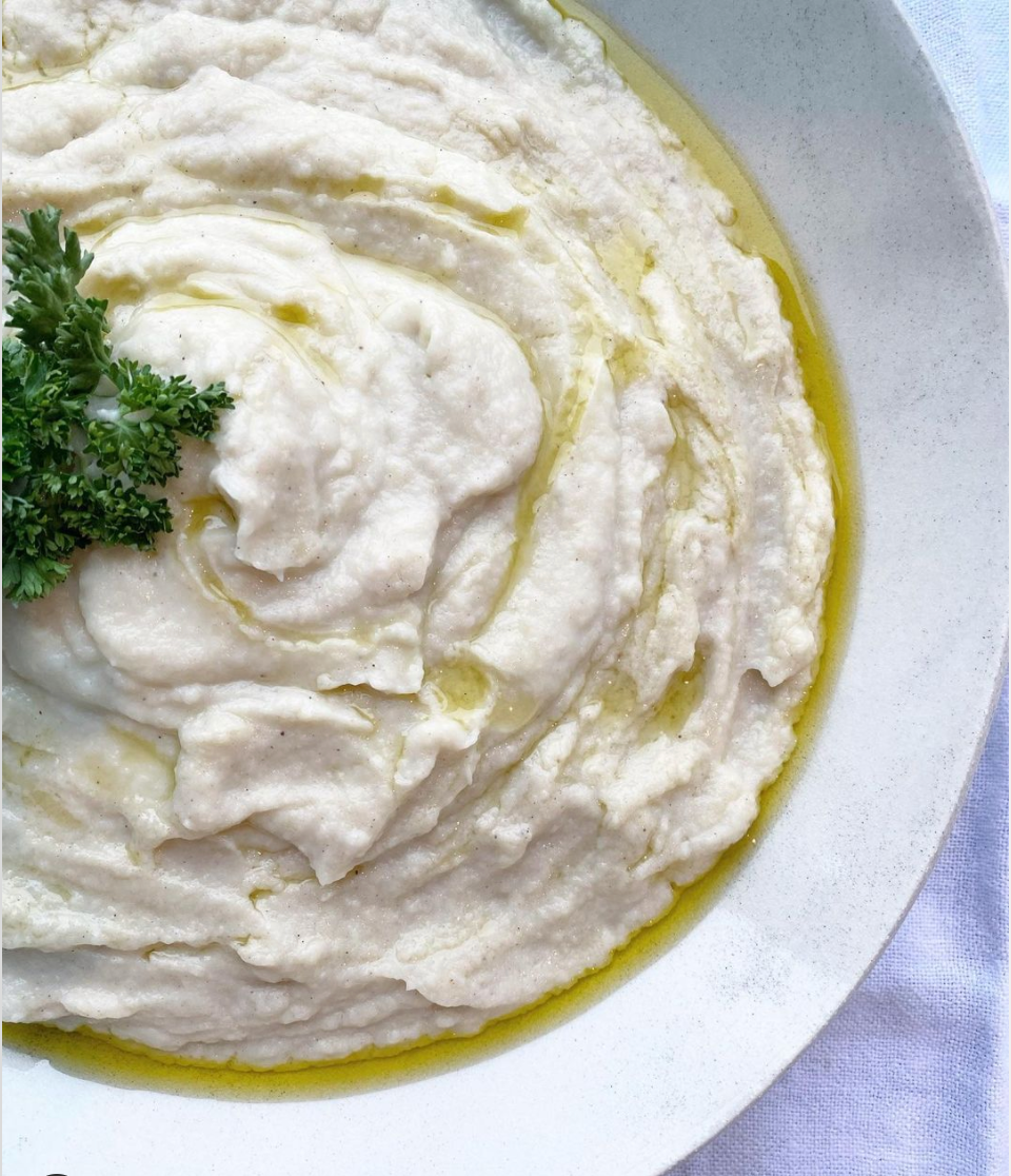 Creamy Vegan Celery Root Cauliflower Mash Meghan Swidler