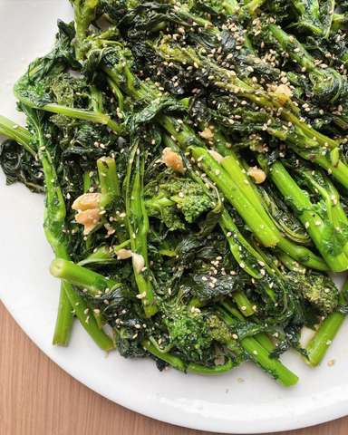 Sautéed Asian Broccoli Rabe